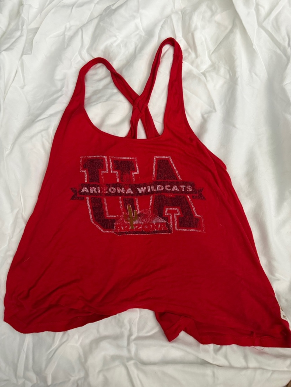 Arizona Wildcats Red Racerback Tank Top
